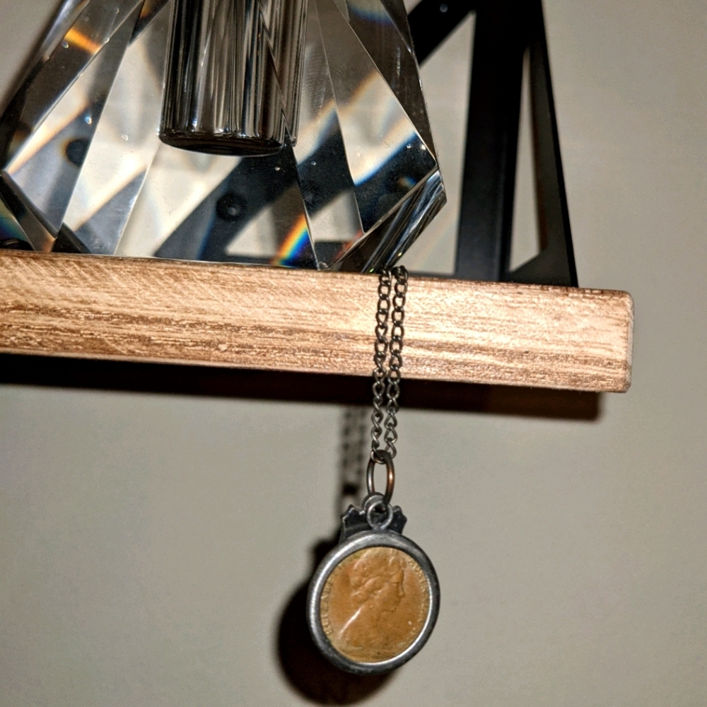 Australian coin necklace "For King & Country"